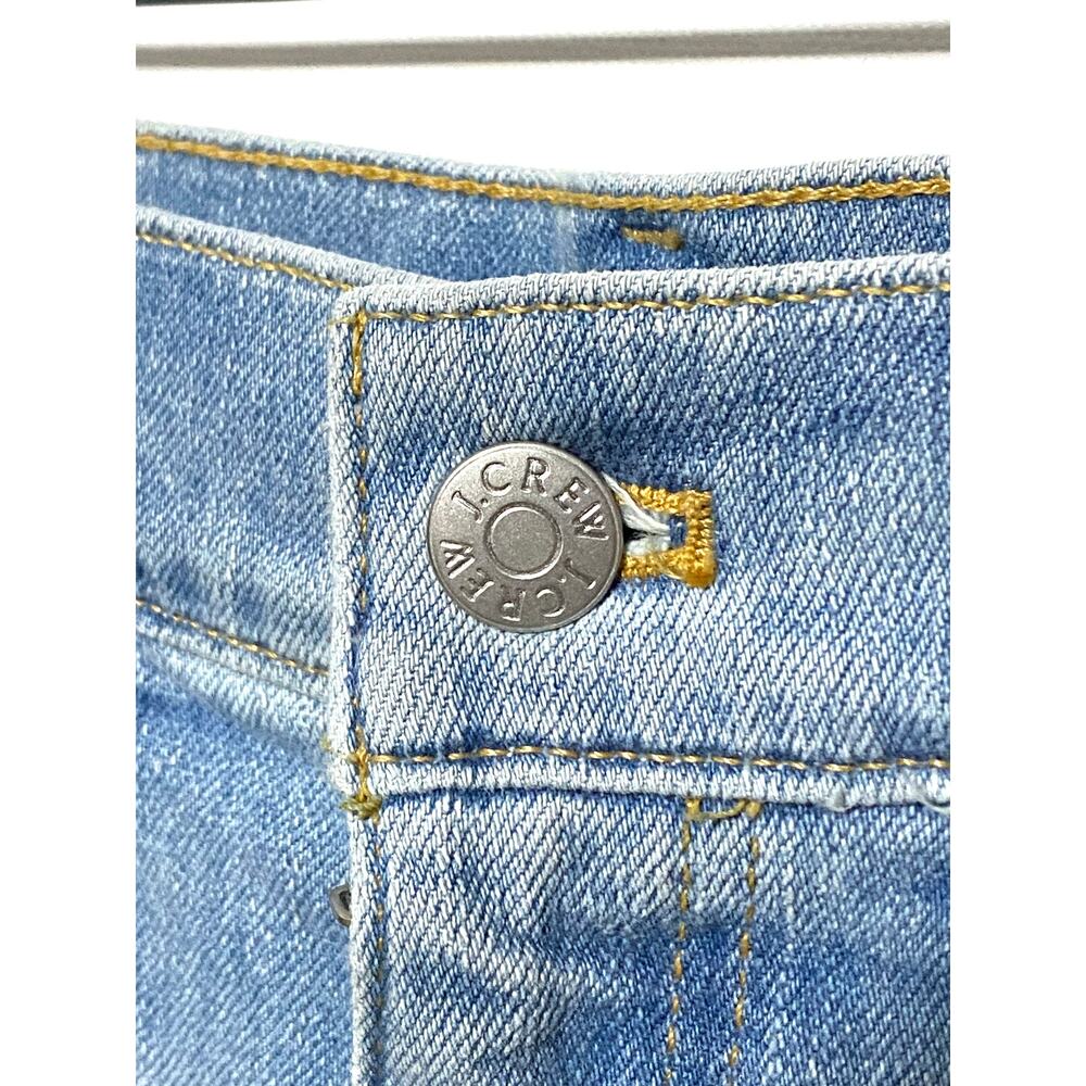 J Crew Denim Cut Off Raw Hem Denim Jean Shorts Womens 27 Casual Normcore NWT - Picture 4 of 9